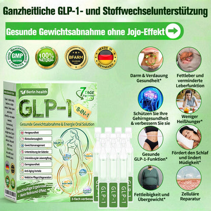 🇩🇪Berlin Health®  𝗚𝗟𝗣-𝟭 𝟖-𝗶𝗻-𝟭 Gesundheitslösung zum Einnehmen (nur einmal täglich. sichtbare Veränderungen in 7 Tagen) ✅ Bei Fettleibigkeit. Herz-Kreislauf-Gesundheit. Diabetes. Schlafapnoe. Darmgesundheit. Gelenkproblemen und mehr