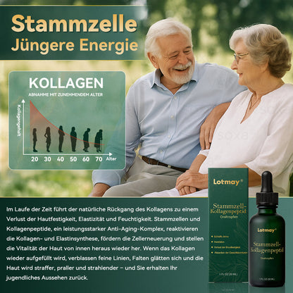 Offiziell autorisierte Exklusivausgabe | Lotmay® Stammzell-Kollagenpeptid Oraltropfen👩‍⚕️(Straffung & Glättung der Haut & Verringerung der Faltenbildung)🌵