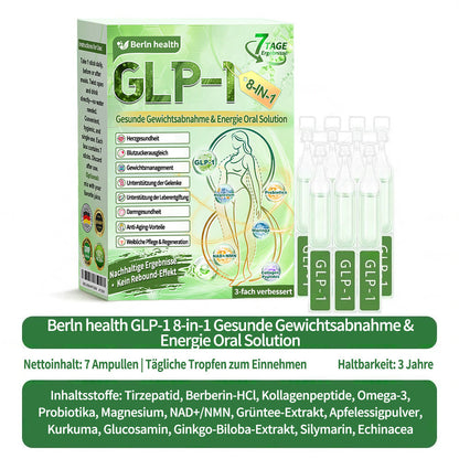 🇩🇪Berlin Health®  𝗚𝗟𝗣-𝟭 𝟖-𝗶𝗻-𝟭 Gesundheitslösung zum Einnehmen (nur einmal täglich. sichtbare Veränderungen in 7 Tagen) ✅ Bei Fettleibigkeit. Herz-Kreislauf-Gesundheit. Diabetes. Schlafapnoe. Darmgesundheit. Gelenkproblemen und mehr
