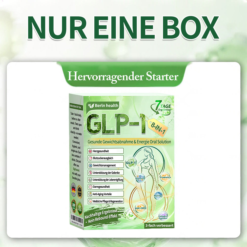 🇩🇪Berlin Health®  𝗚𝗟𝗣-𝟭 𝟖-𝗶𝗻-𝟭 Gesundheitslösung zum Einnehmen (nur einmal täglich. sichtbare Veränderungen in 7 Tagen) ✅ Bei Fettleibigkeit. Herz-Kreislauf-Gesundheit. Diabetes. Schlafapnoe. Darmgesundheit. Gelenkproblemen und mehr