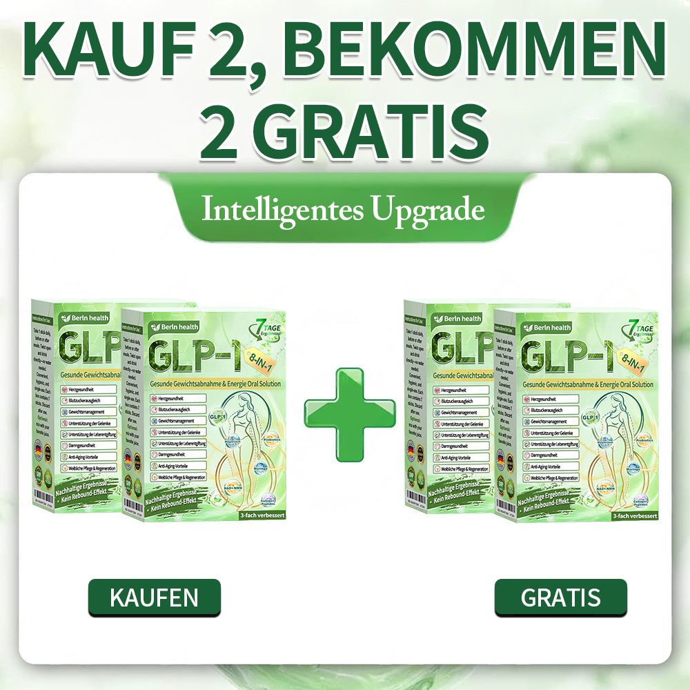 🇩🇪Berlin Health®  𝗚𝗟𝗣-𝟭 𝟖-𝗶𝗻-𝟭 Gesundheitslösung zum Einnehmen (nur einmal täglich. sichtbare Veränderungen in 7 Tagen) ✅ Bei Fettleibigkeit. Herz-Kreislauf-Gesundheit. Diabetes. Schlafapnoe. Darmgesundheit. Gelenkproblemen und mehr