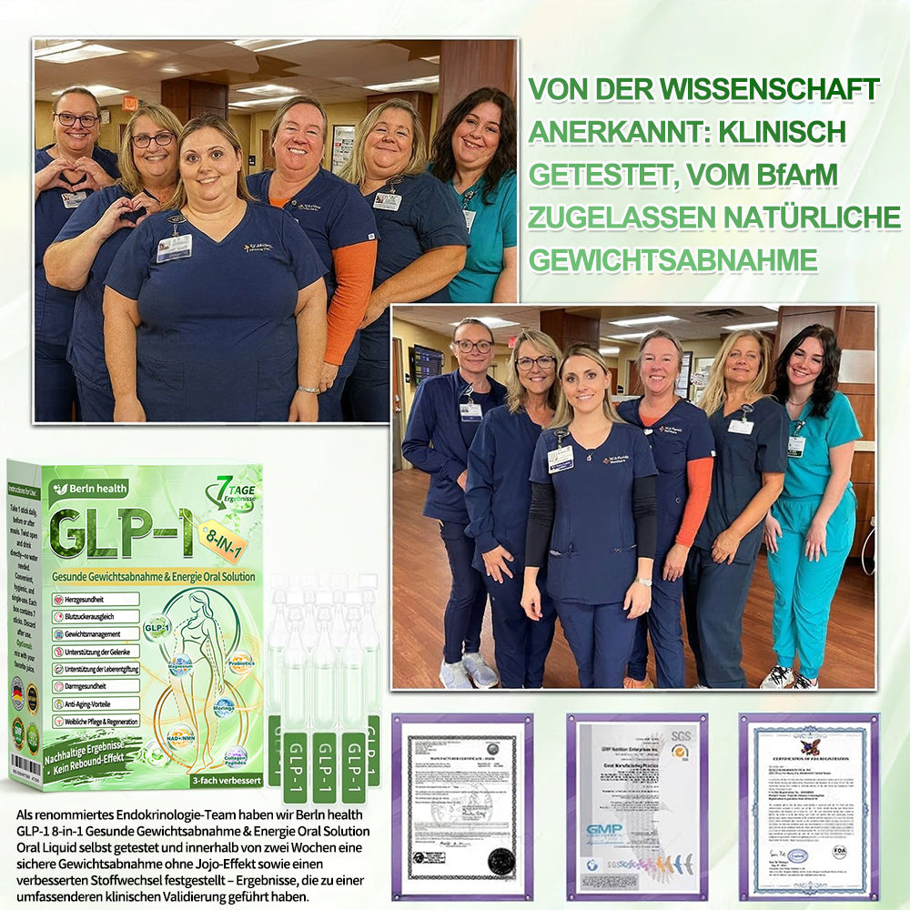 🇩🇪Berlin Health®  𝗚𝗟𝗣-𝟭 𝟖-𝗶𝗻-𝟭 Gesundheitslösung zum Einnehmen (nur einmal täglich. sichtbare Veränderungen in 7 Tagen) ✅ Bei Fettleibigkeit. Herz-Kreislauf-Gesundheit. Diabetes. Schlafapnoe. Darmgesundheit. Gelenkproblemen und mehr