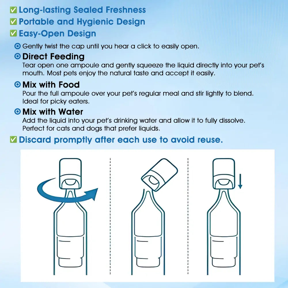 Offizieller DE-Store 🐶🐱Yovot® BPC-157 Advanced Joint & Total Body Health Oral Liquid – (Für Hunde, Katzen und Säugetiere. Eine Flasche täglich, Ergebnisse innerhalb von 7 Tagen)