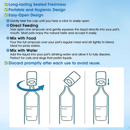 Offizieller DE-Store 🐶🐱Yovot® BPC-157 Advanced Joint & Total Body Health Oral Liquid – (Für Hunde, Katzen und Säugetiere. Eine Flasche täglich, Ergebnisse innerhalb von 7 Tagen)